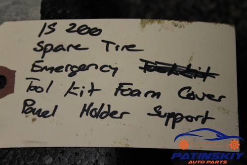 2015 CHRYSLER 200 SPARE TIRE EMERGENCY TOOL KIT FOAM COVE SUPPORT HOLDER 15 - Picture 12 of 12