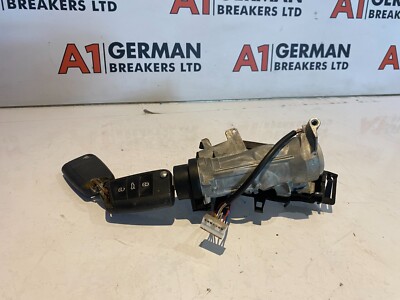 ORIGINAL SKODA OCTAVIA ZÜNDSCHLOSS SCHLÜSSEL WEISSE KAPPE 5K0905865 1K0905851