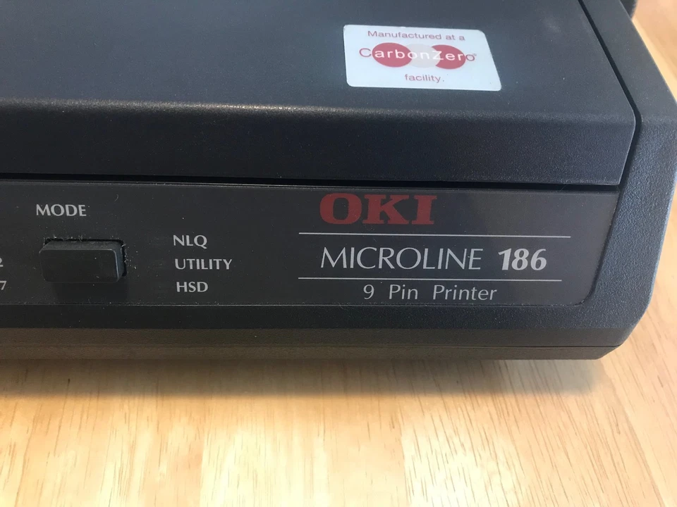 Okidata Microline 186 Parallel USB 62422301 Printer - Complete/Re conditioned - Image 2 of 4