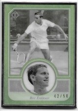 2020 Topps Transcendent Collection Hall of Fame Tennis #18 ROY EMERSON 42/50