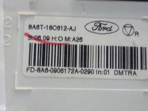 8A6T18C612AJ Unità Di Controllo Del Climatizzatore per FORD FIESTA (CB1) 6552510 - Foto 4 di 5