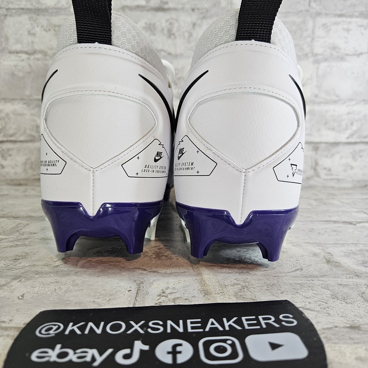 Nike Alpha Menace Pro 3 P TD White New Orchid Purple DM1788  display picture 1