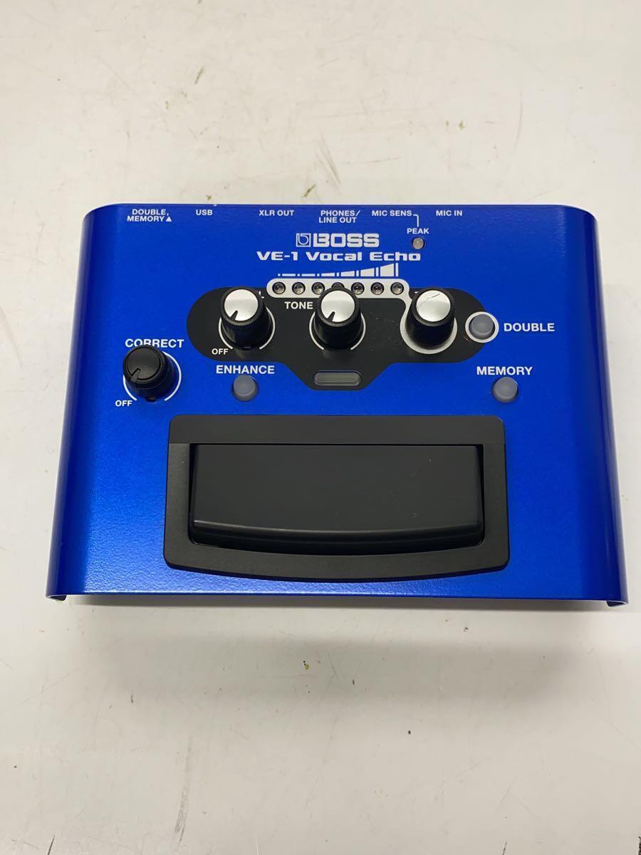 BOSS VE1 Vocal Echo Voice Effects Pedal tested eBay