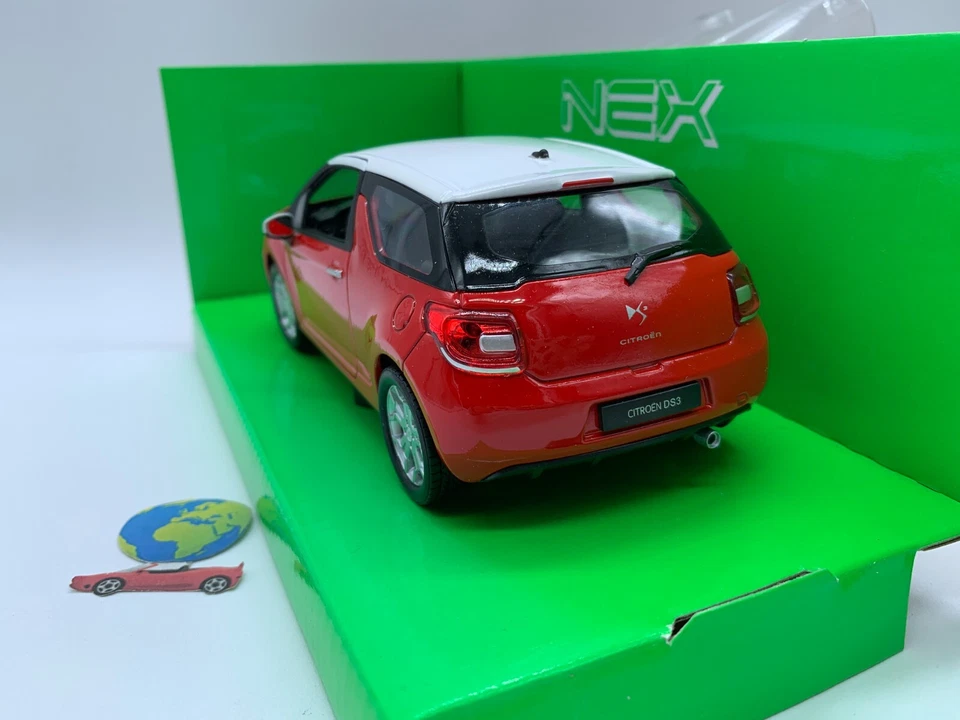 Welly Citroen DS3 2010 ,modello in scala 1:24, (2363) , vintage - Immagine 4 di 4