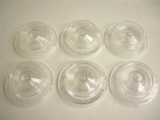 1963 63 Chevy Impala Clear Tail Light Lens Set Of 6