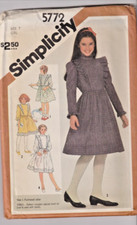 5772 SIMPLICITY - Prairie DRESS w Variations ...