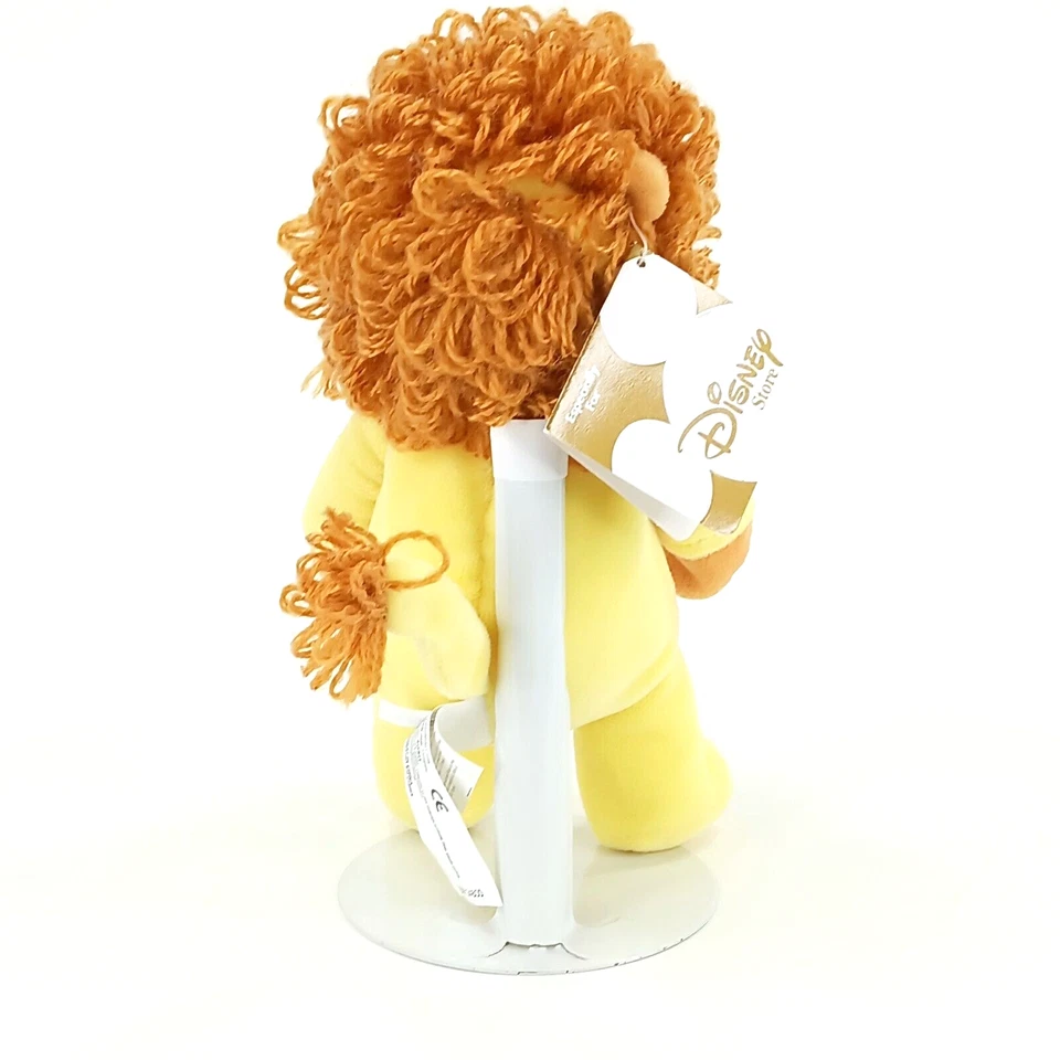 Mini bolsa de frijoles Winnie The Pooh de peluche LEO zodiaco astrología tienda Disney CON ETIQUETA Foto 3 de 4