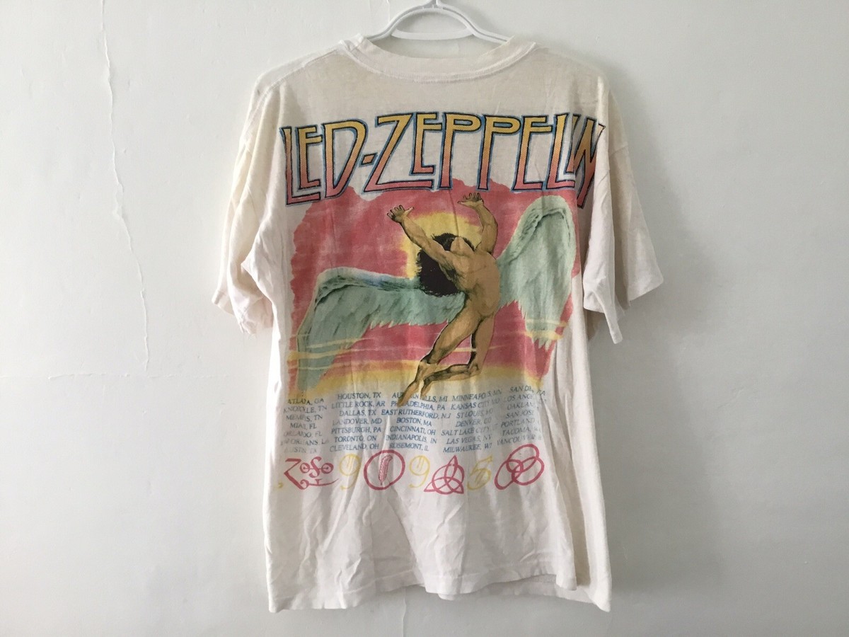 VTG Led Zeppelin Tour Shirt 1995 Jimmy Page Robert Plant Vintage