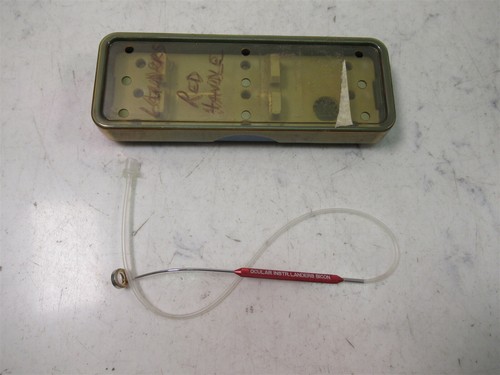 Ocular Instruments Landers Bicon Vitrectomy Lens w/ Case Biconcave Red Handle
