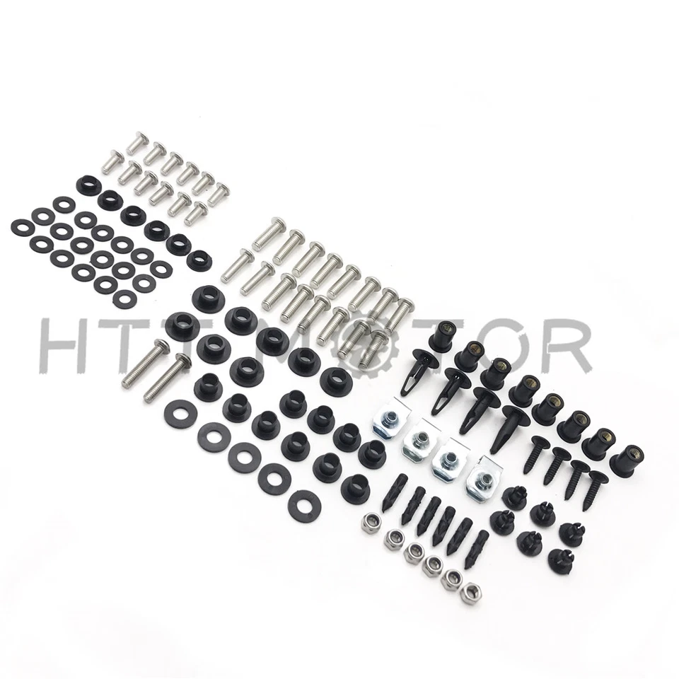 Kit de pernos de carenado carrocería tornillos de trabajo tuercas sujetadores para Honda CBR 600 F4 F4i 99-07 Foto 3 de 4