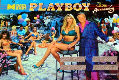 Data East PLAYBOY 35 ANIVERSARIO Pinball PLAYFIELD Luz Mod AZUL