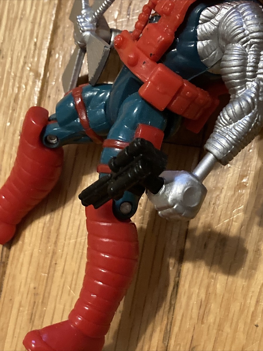 Vintage Marvel X-Men 1993 Kane Double Fisted Weapons Action Figure