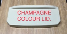 Toilet Cistern Lid = CHAMPAGNE- Armitage Shanks “Cottage 17701” 521x222mm RC-33