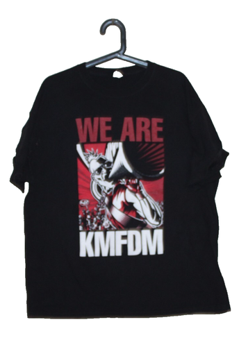 we are KMFDM 2013 shirt concert tour XL anvil - Picture 2 of 6