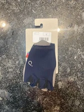 Velocio Ultralight Cycling Luxe Gloves Size M Navy Blue - Made in Italy