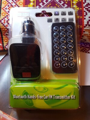Bluetooth  Hands Free Car FM Transmitter Kit