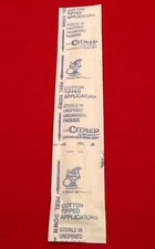 QTY 200, CITMED COTTON TIPPED APPLICATORS 6" TWIN WRAPPED STERILE