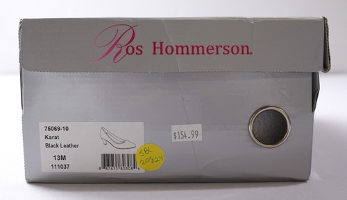 Zapatos de tacón Ros Hommerson para mujer elegantes de quilates JL3 negros talla US:13 UK:11 - Imagen 10 de 11