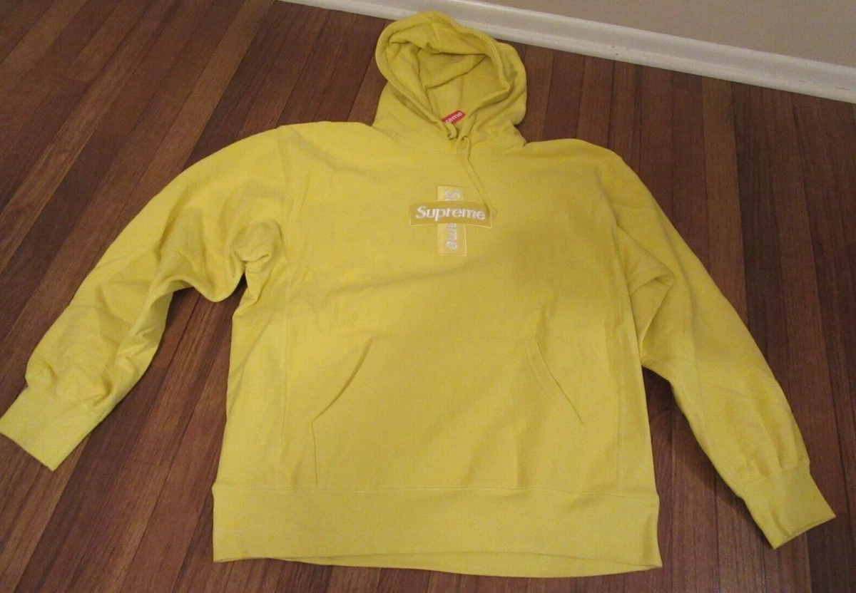 Supreme Yellow Long Sleeve Hoodies & Sweatshirts for Men for Sale
