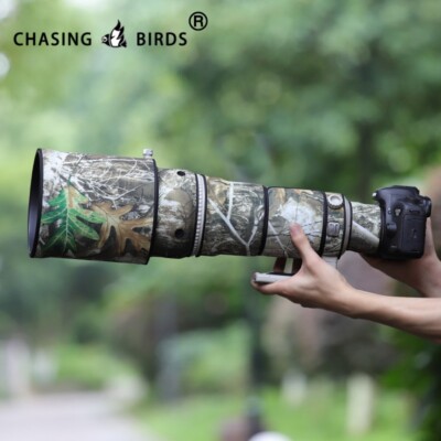 CHASING BIRDS Rivestimento Impermeabile Mimetico Per Obiettivo Canon EF 500mm F4 L IS USM – Protezione Antipioggia E Antigraffio
