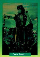 Cozy Powell Of Black Sabbath, 1991 Rock Card