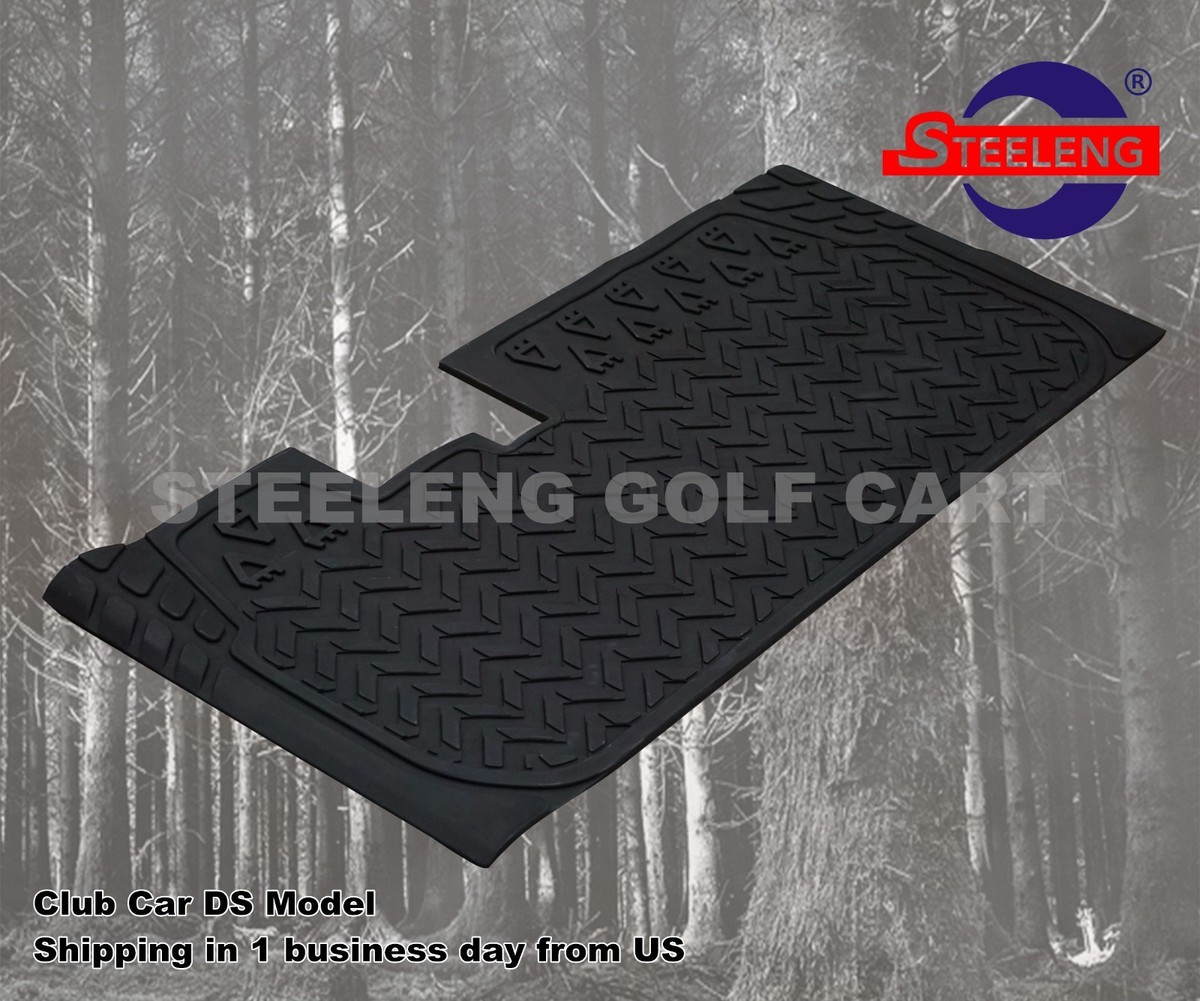 Club Car DS Model Golf Cart Rubber Floor Mat | Steeleng