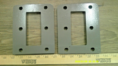2 Blacksmith Guillotine Tool 1/2'' Heavy Duty Frames to make your own guillotine