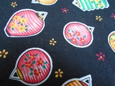 Michael Miller Lulu Lanterns 1205, Oriental, Cotton Fabric, 42" x 1 1/2 Yards