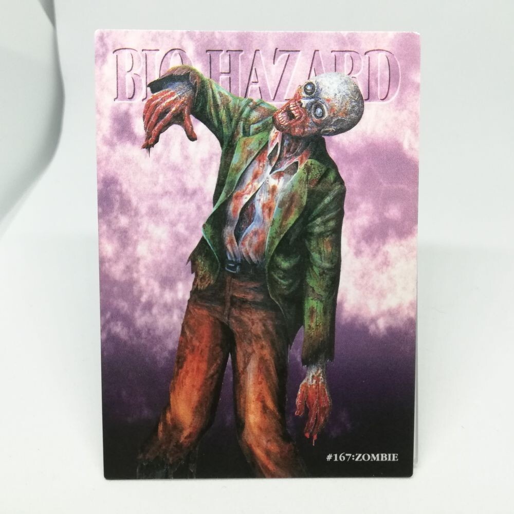 167 Zombie Resident Evil 2 biohazard 2 Card Dass Masters ALL