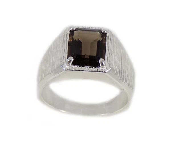 Antique smoky 2024 quartz ring