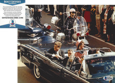 DR. ALLEN CHILDS JFK ASSASSINATION DOCTOR SIGNED 8x10 PHOTO E BECKETT COA BAS