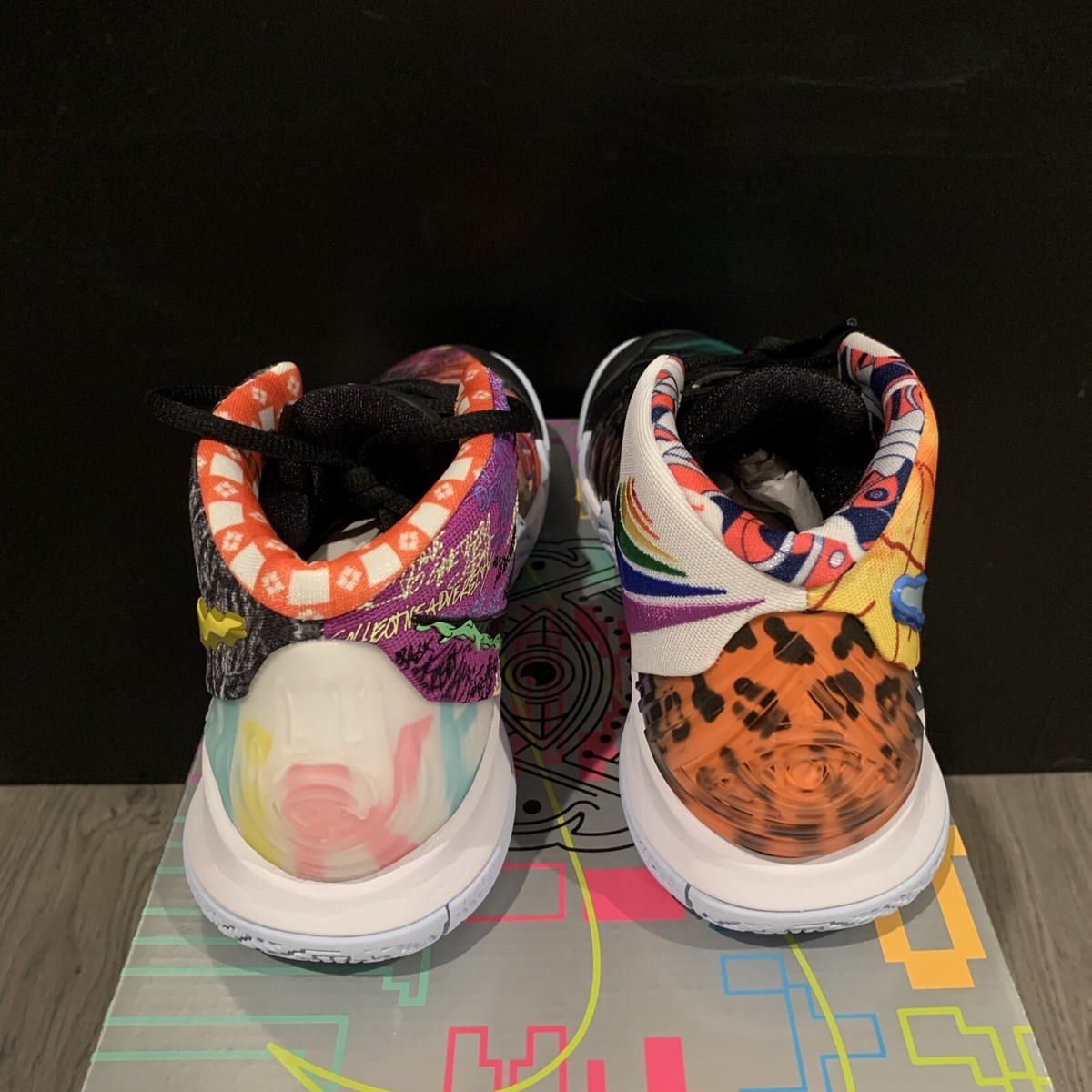 Nike Kyrie Irving Kybrid S2 Pineapple Sneaker 2020 CQ9323-900 Men’s Size 6 Chrty Nike Kybrid S2  main image 2