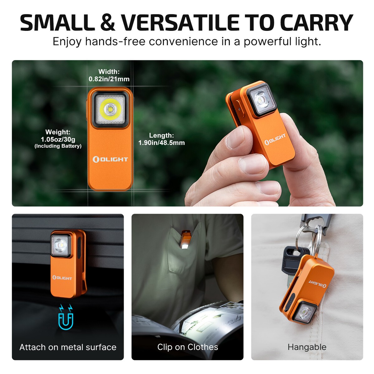 Lampada Clip OLIGHT Oclip Lampada A Clip OLIGHT Oclip - Luce