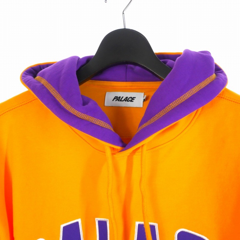 Palace Hoodie Sportini Cotton Yellow Men's XL Hooded Sweatshirt thumbnail 5