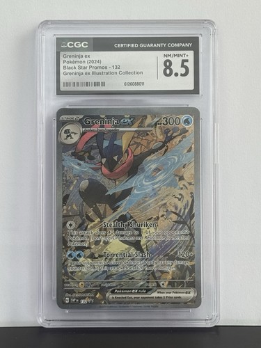 Greninja ex graded CGC 8.5 for sale on eBay