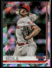 2019 Topps Chrome Sapphire Edition #163 Aaron Nola