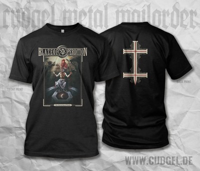 BLAZE OF PERDITION - the harrowing of hearts T-Shirt