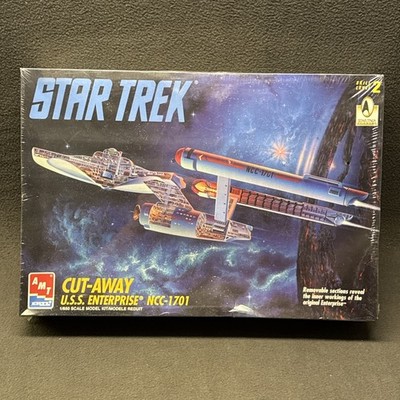 AMT Star Trek Cut-Away U.S.S. Enterprise NCC-1701 Model 1/650 Scale Sealed #1