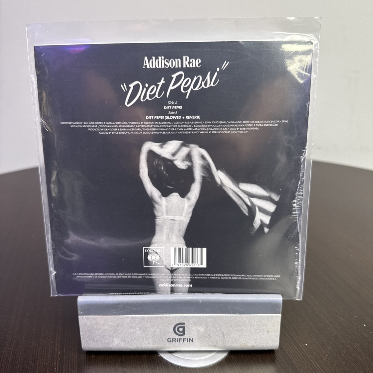 Addison Rae Diet Pepsi サイン入りレコード Addison Rae Diet Pepsi Vinyl - Signed | eBay