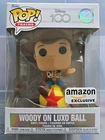 Funko Pop! Trains: Pixar - Woody on Luxo Ball - Amazon (Exclusive) #22