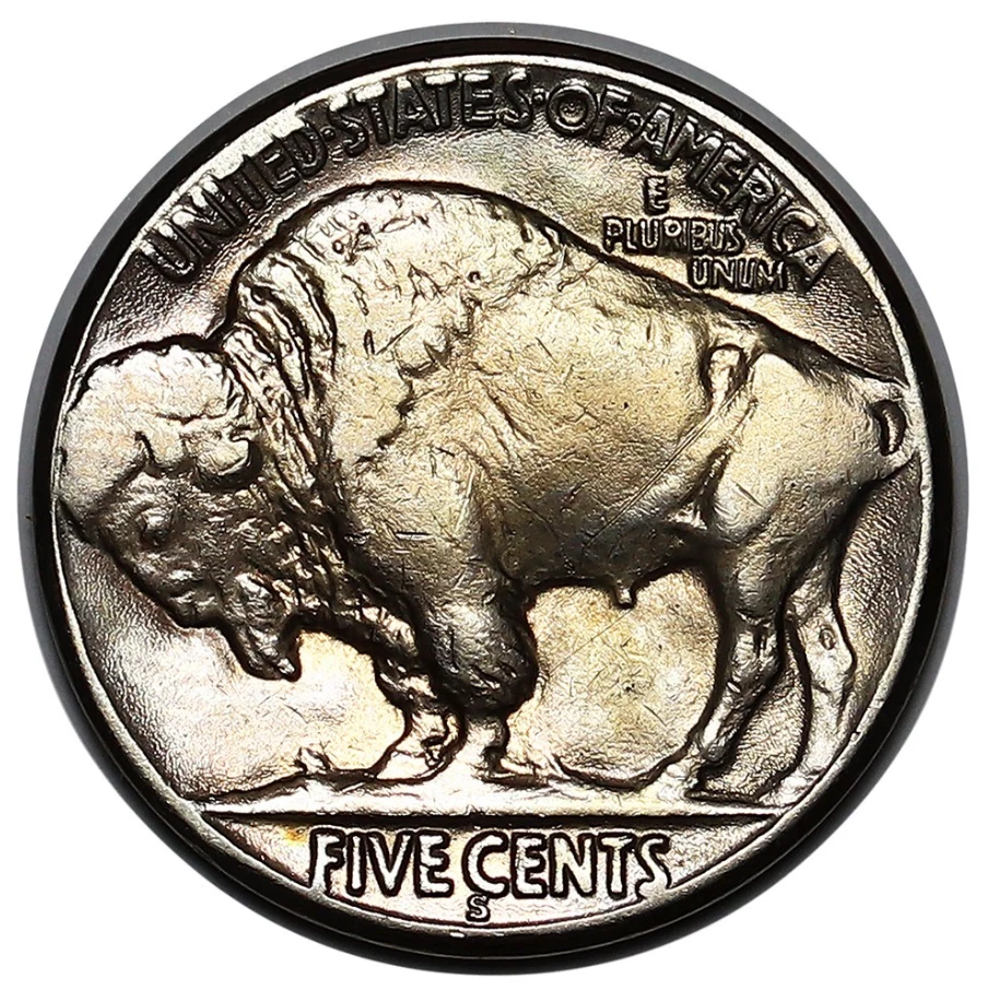 1923-S Buffalo Nickel fecha más dura edición San Francisco mejor fecha++ Foto 2 de 2