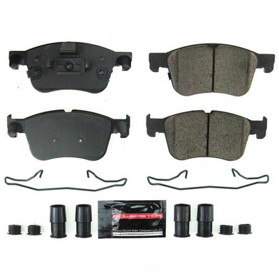 Power Stop - Front Z23 Daily Driver Carbon-Fiber Ceramic Brake Pads with fits 20