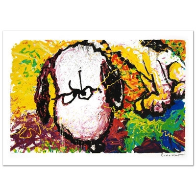 Tom Everhart ''Are You Talking To Me?'' Signed Limited Edition Peanuts Art