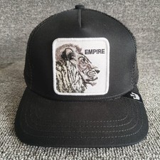 Goorin Bros The Farm Empire Ram Black Trucker Hat Snapback