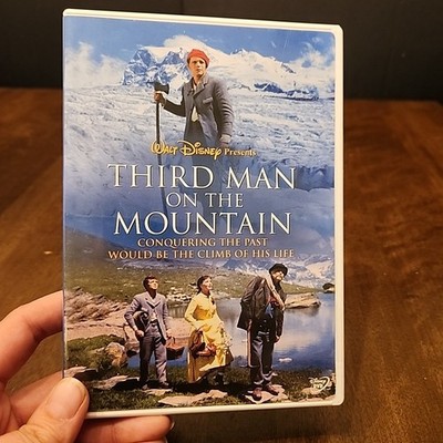 Third Man on the Mountain (1959) Disney DVD Mountain Climbing -Matterhorn