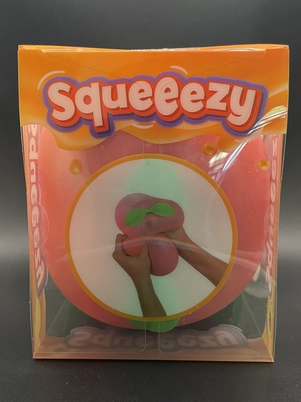 Sunny Days Jumbo Squeezy Peach– Peachy Squishy New In Box