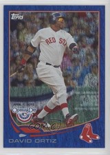 2013 Topps Opening Day Blue 112/2013 David Ortiz #143 HOF 0hv8