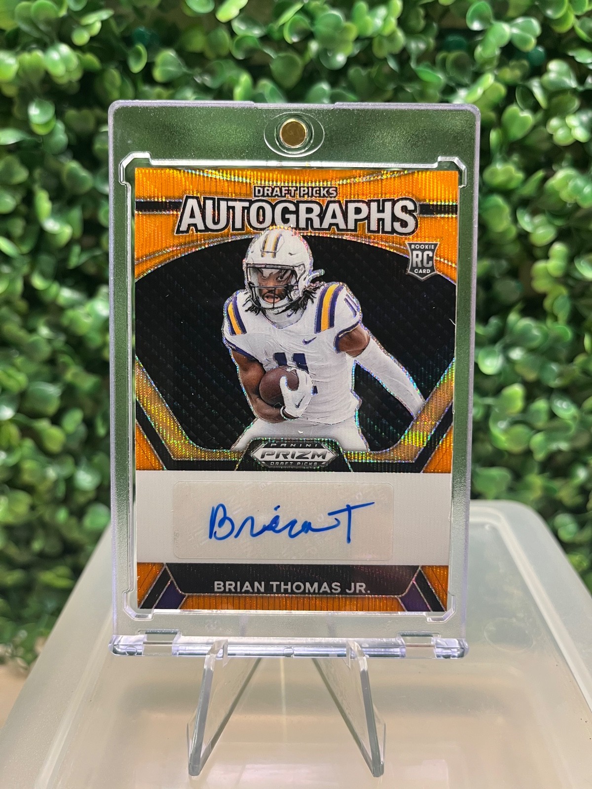 2024 Panini Prizm - Draft Picks Autograph Brian Thomas Jr. #DPA-BTJ (AU/RC) /75