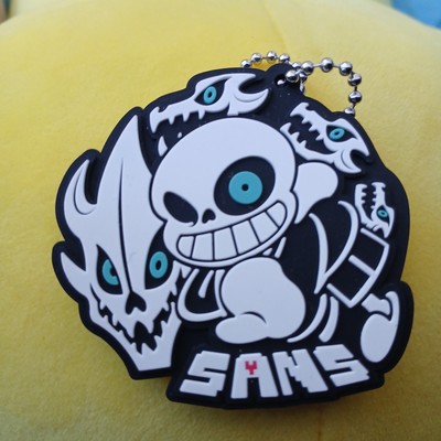 Sans Undertale figure keychain rubber charm - Official Japan exclusive