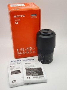 Ask £27 Cashback - Near Pristine Sony E 55-210 mm f/4.5-6.3 OSS Telephoto Lens